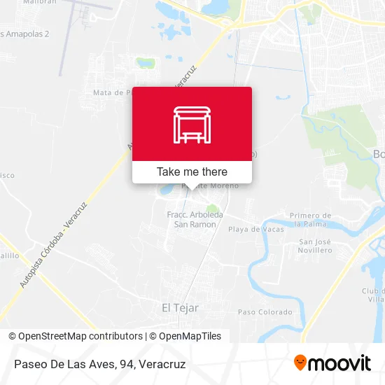 Mapa de Paseo De Las Aves, 94