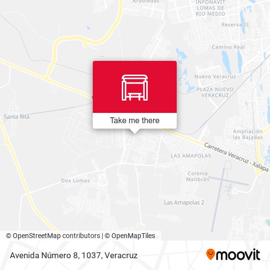 Avenida Número 8, 1037 map