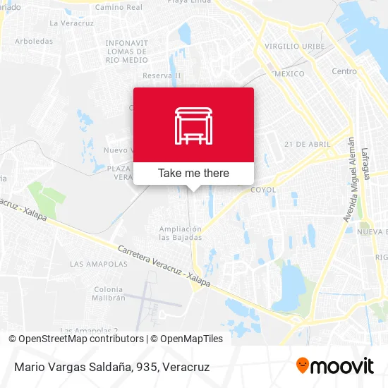 Mapa de Mario Vargas Saldaña, 935