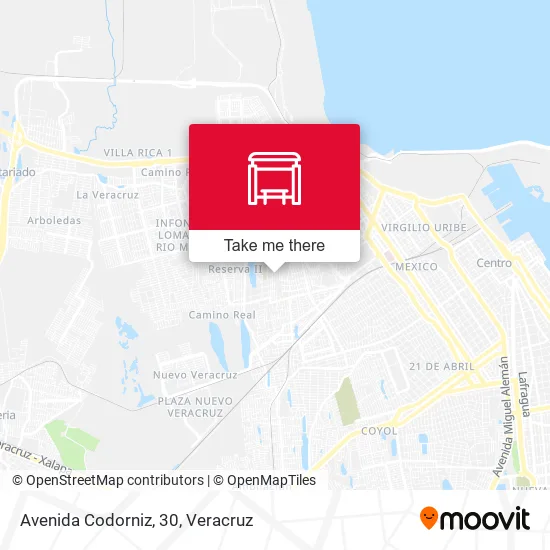 Mapa de Avenida Codorniz, 30