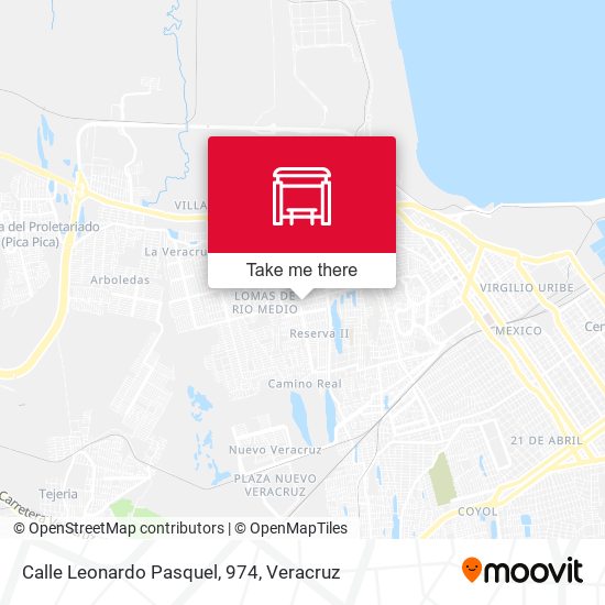 Mapa de Calle Leonardo Pasquel, 974
