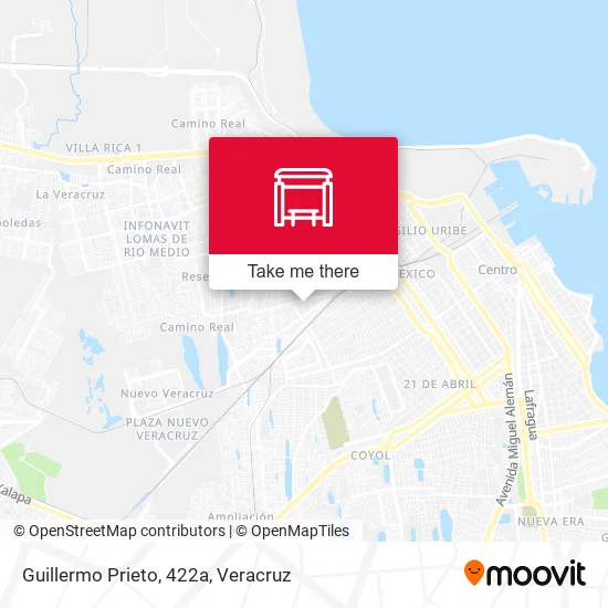 Guillermo Prieto, 422a map