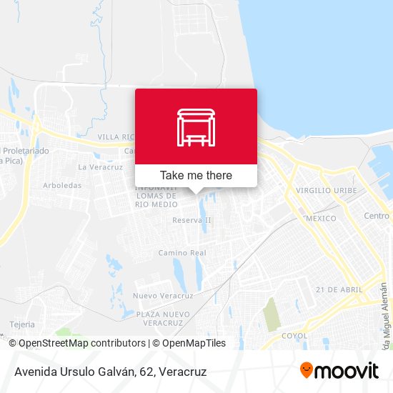 Avenida Ursulo Galván, 62 map