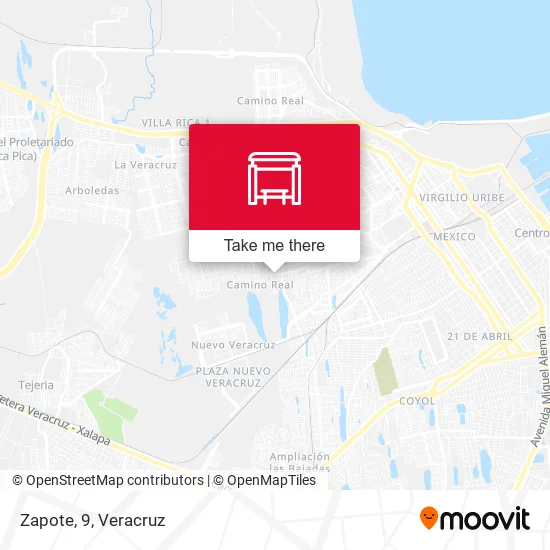 Mapa de Zapote, 9