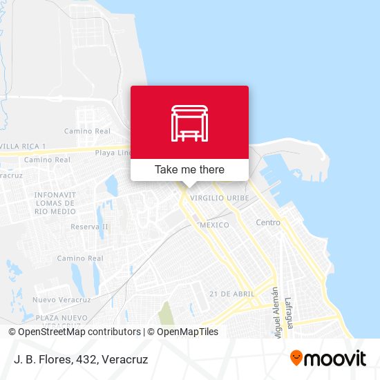 Mapa de J. B. Flores, 432