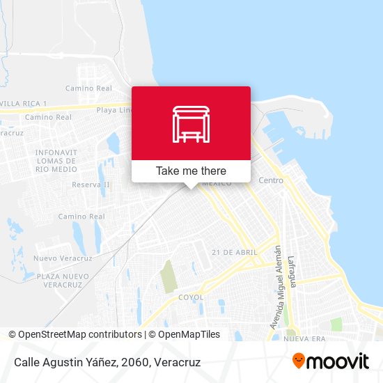 Mapa de Calle Agustin Yáñez, 2060
