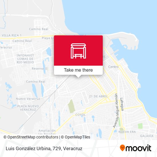 Mapa de Luis González Urbina, 729