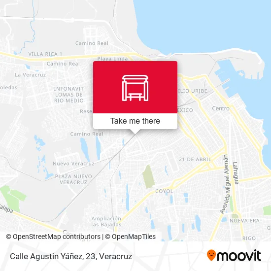 Mapa de Calle Agustin Yáñez, 23