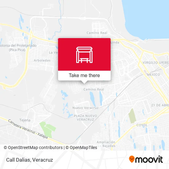 Mapa de Call Dalias
