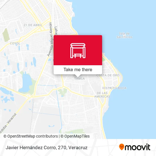 Mapa de Javier Hernández Corro, 270