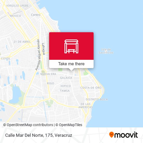 Mapa de Calle Mar Del Norte, 175