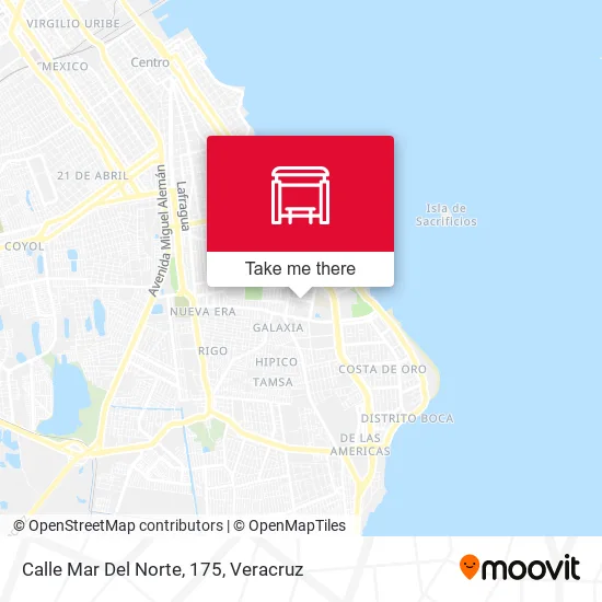 Mapa de Calle Mar Del Norte, 175