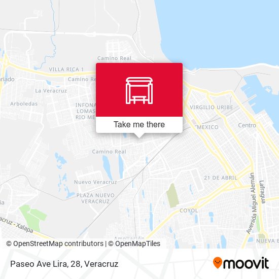 Mapa de Paseo Ave Lira, 28