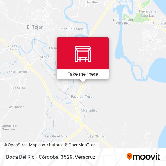 Mapa de Boca Del Rio - Córdoba, 3529