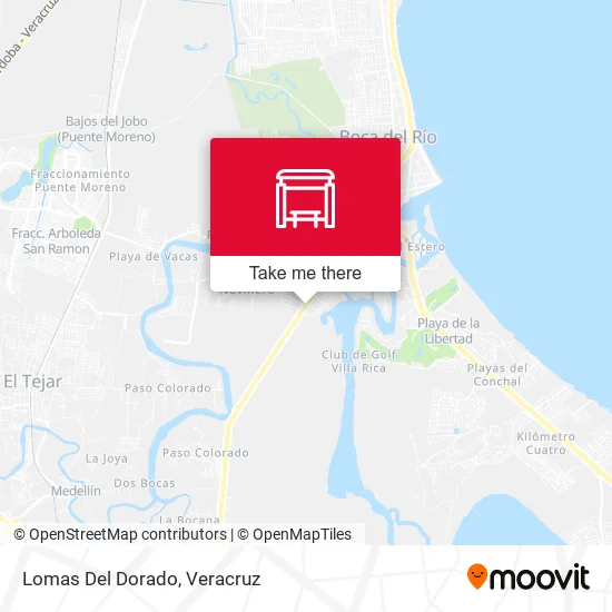 Lomas Del Dorado map