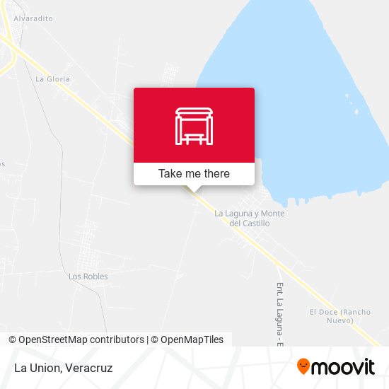 La Union map