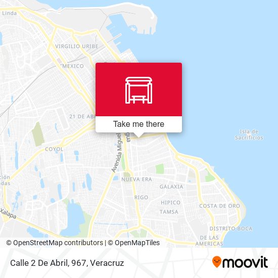Mapa de Calle 2 De Abril, 967
