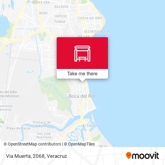 Via Muerta, 2068 map