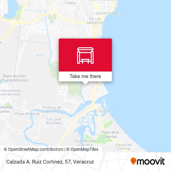 Mapa de Calzada A. Ruiz Cortinez, 57