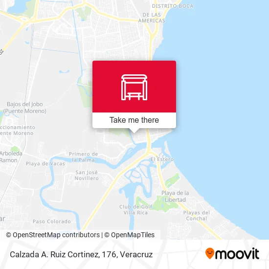 Calzada A. Ruiz Cortinez, 176 map