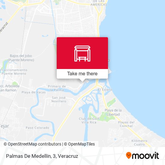 Palmas De Medellín, 3 map