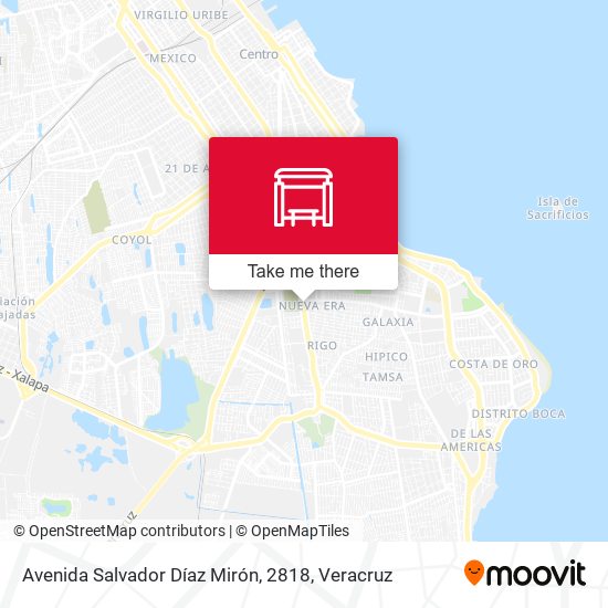 Mapa de Avenida Salvador Díaz Mirón, 2818