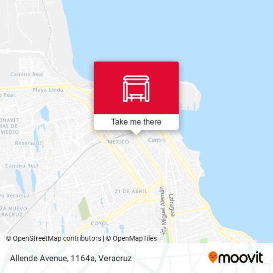 Allende Avenue, 1164a map