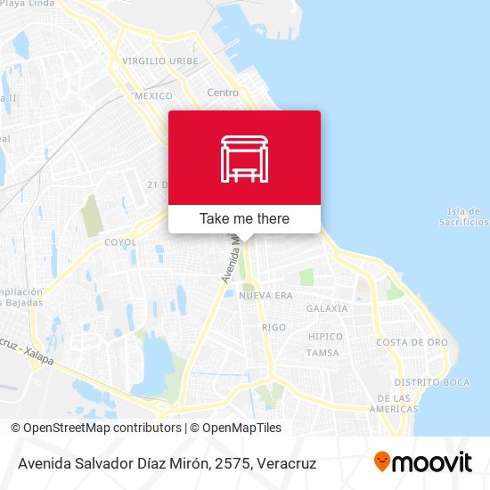 Avenida Salvador Díaz Mirón, 2575 map
