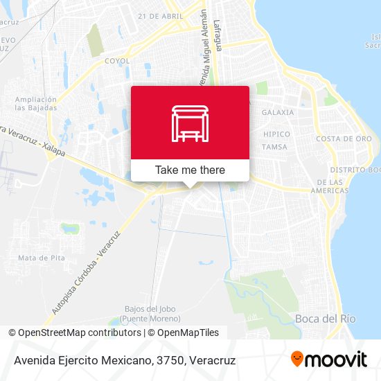Avenida Ejercito Mexicano, 3750 map