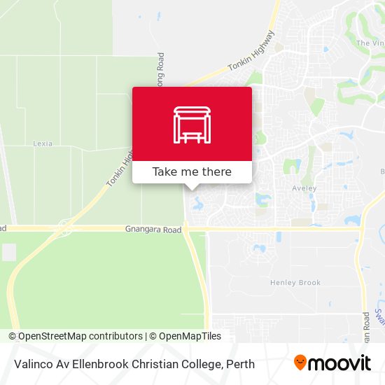 Valinco Av Ellenbrook Christian College map