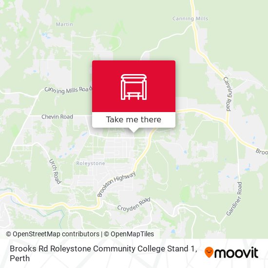 Brooks Rd Roleystone Community College Stand 1 map