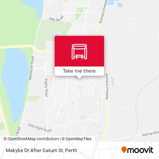 Makybe Dr After Gatum St map