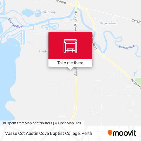 Mapa Vasse Cct Austin Cove Baptist College
