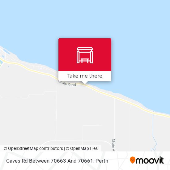 Caves Rd Between 70663 And 70661 map