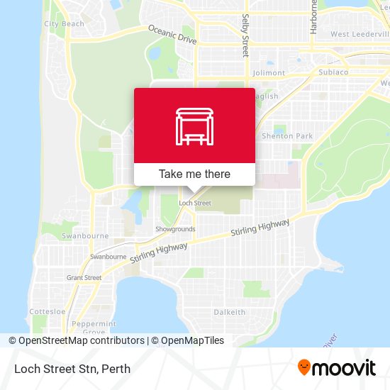 Loch Street Stn map