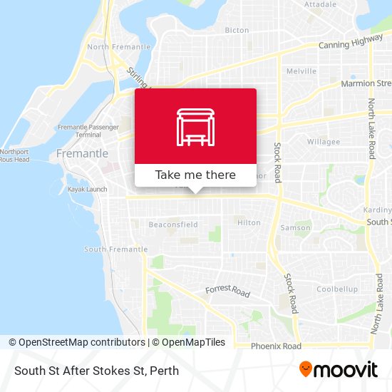 South St After Stokes St map