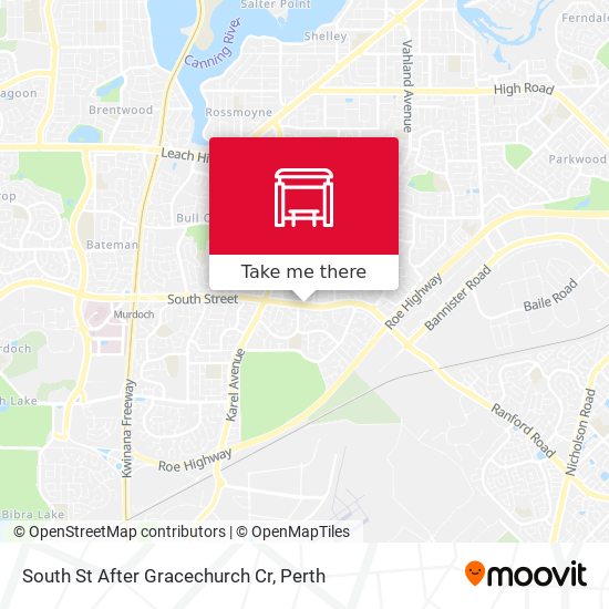 South St After Gracechurch Cr map