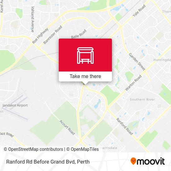 Mapa Ranford Rd Before Grand Bvd