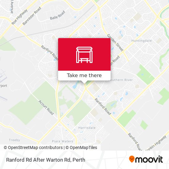 Ranford Rd After Warton Rd map