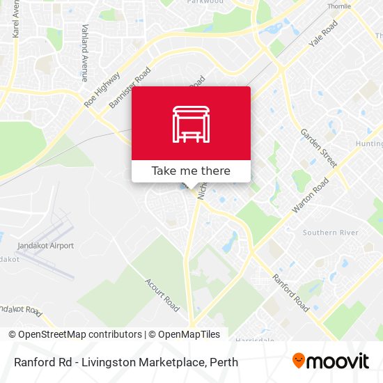 Ranford Rd - Livingston Marketplace map