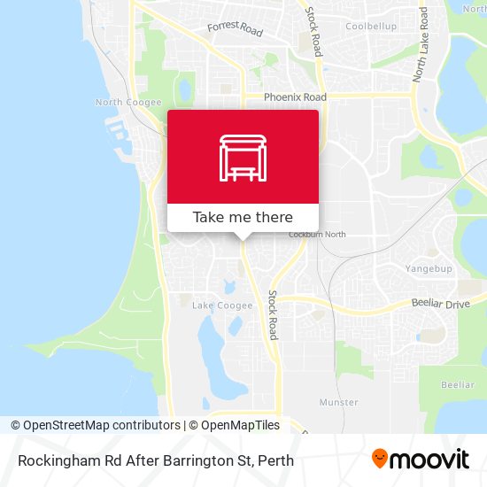 Rockingham Rd After Barrington St map