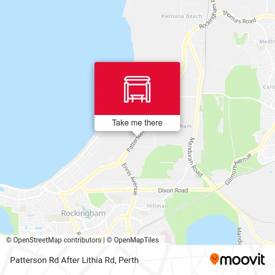 Mapa Patterson Rd After Lithia Rd