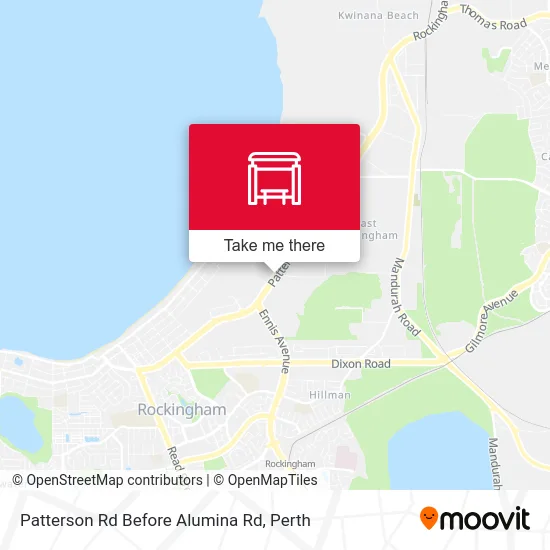 Mapa Patterson Rd Before Alumina Rd