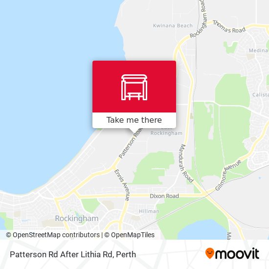 Patterson Rd After Lithia Rd map