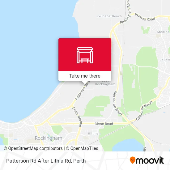 Mapa Patterson Rd After Lithia Rd