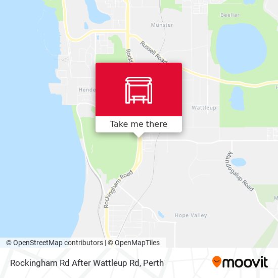 Rockingham Rd After Wattleup Rd map