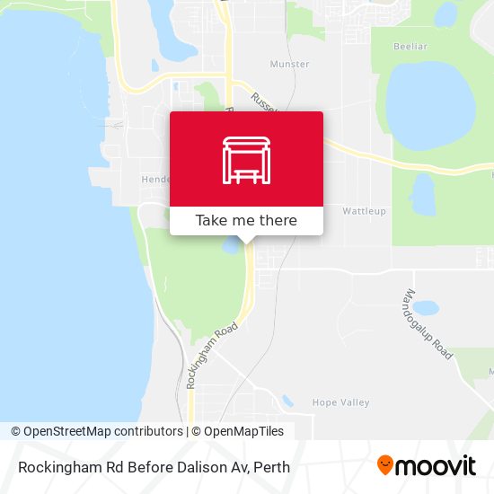Rockingham Rd Before Dalison Av map