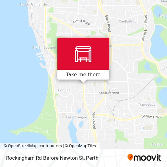 Rockingham Rd Before Newton St map