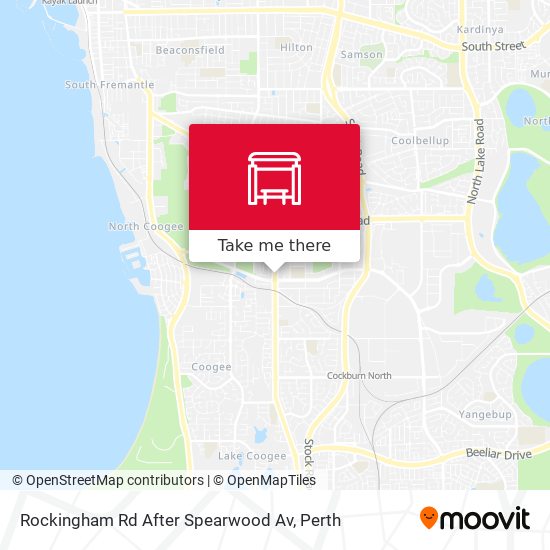 Rockingham Rd After Spearwood Av map