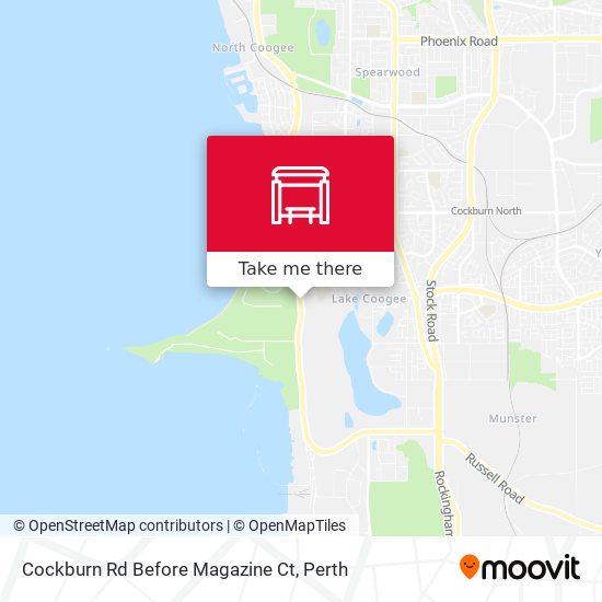 Cockburn Rd Before Magazine Ct map
